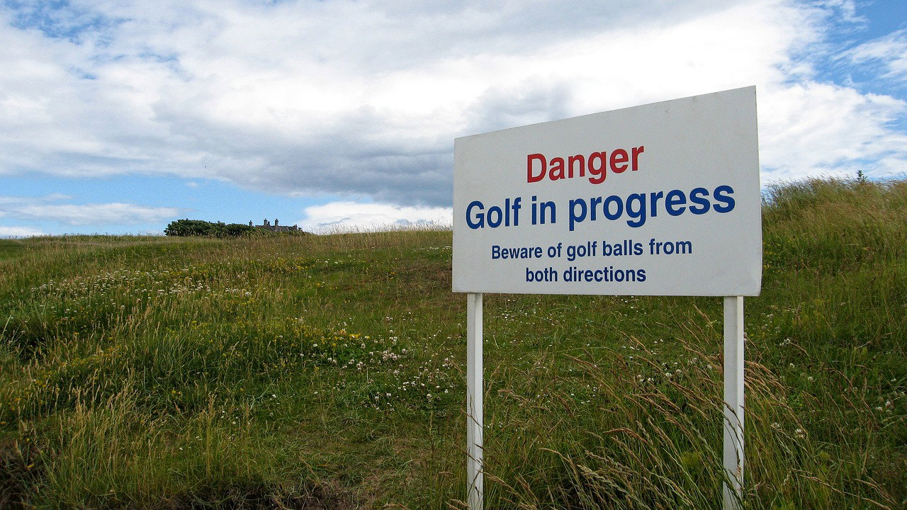 Golf sent me to the Emergency Room